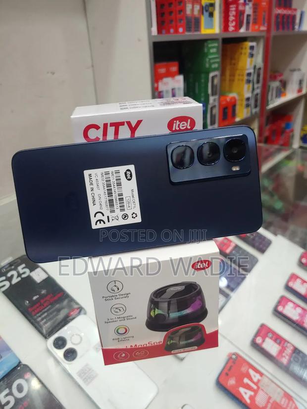 New Itel City 100 128 GB Gray photo 4