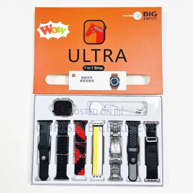 Smart Watch With 7 Straps photo 3