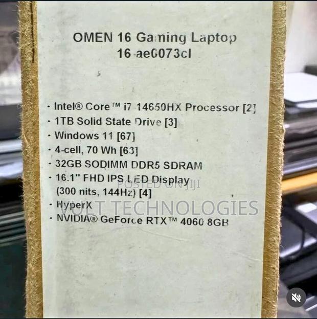 New Laptop HP Omen 16 32GB Intel Core I7 SSD 1T photo 2