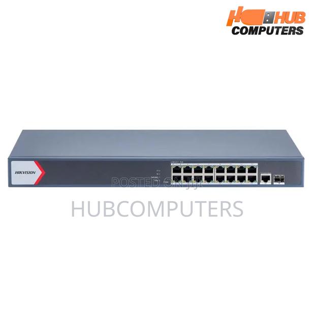 Hikvision Ds-3e1518p-El/M Poe Gigabit 16 Ports Manged Switch · Photo 4