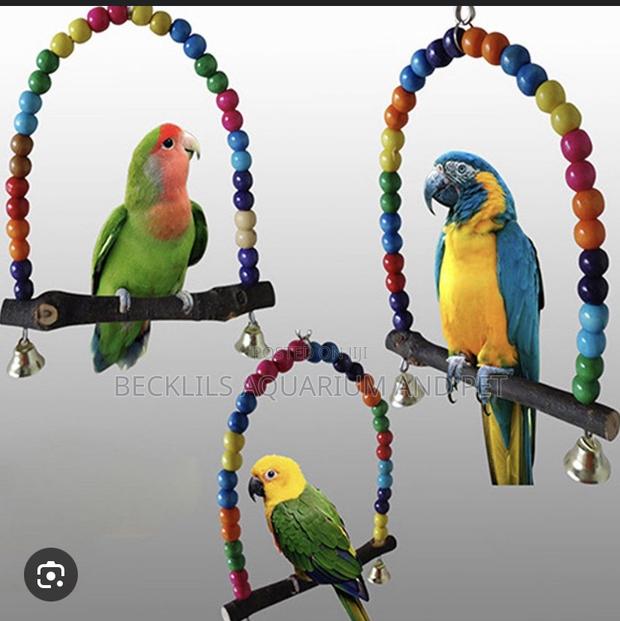 Wood Swing Parrot Toys · Photo 4
