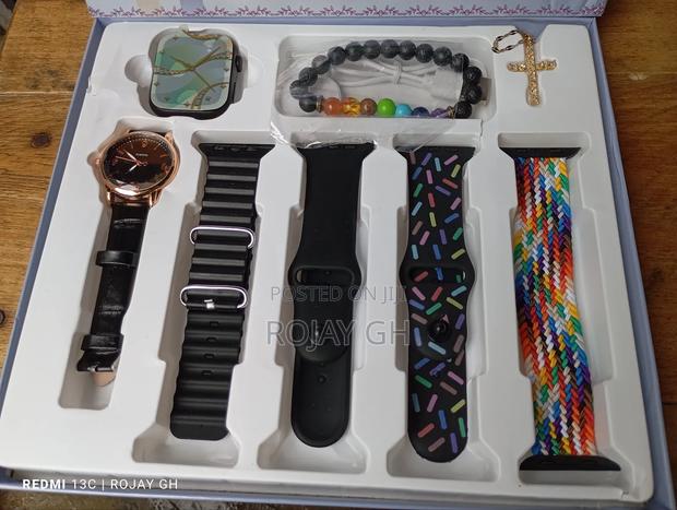 I-520 Mini Smart Watch, Quartz Watch, Bracelet, Chain- Black photo 3