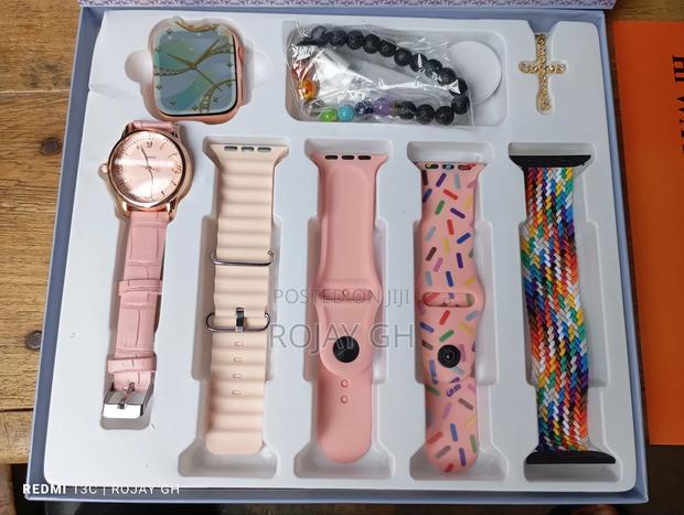I-520 Mini Smartwatch, Quartz Watch, Bracelet, Chain- Pink photo 5