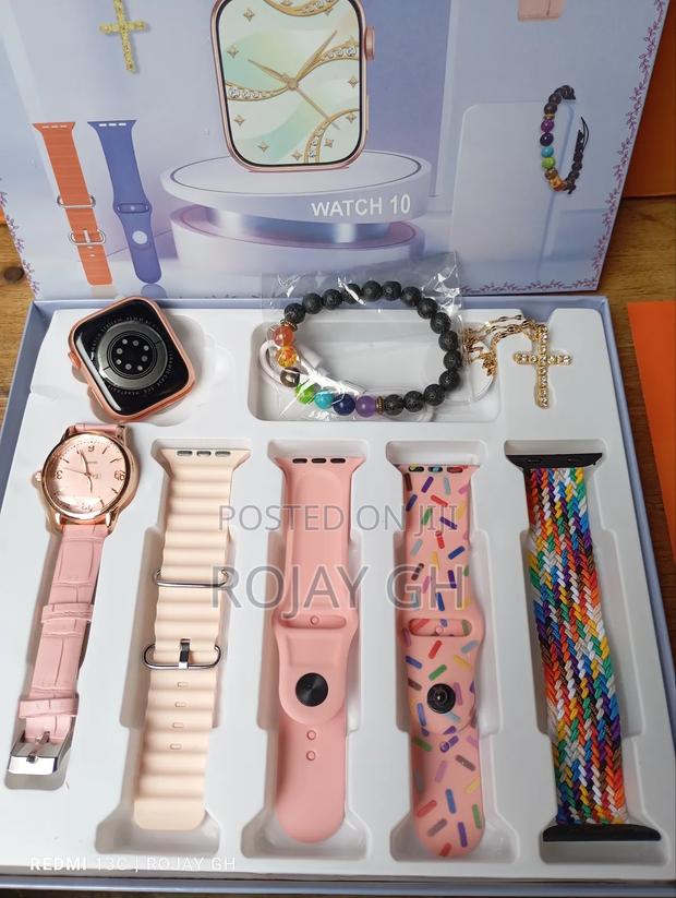 I-520 Mini Smartwatch, Quartz Watch, Bracelet, Chain- Pink photo 7