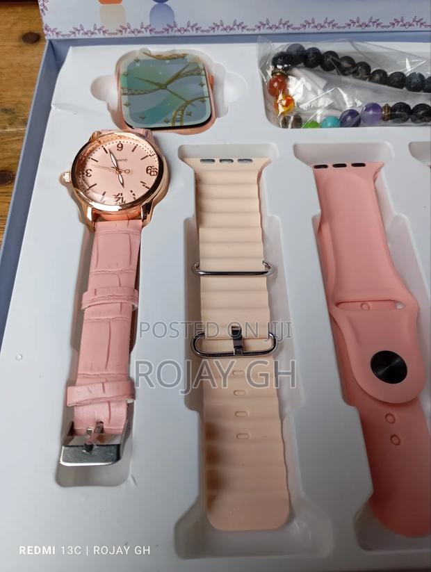 I-520 Mini Smartwatch, Quartz Watch, Bracelet, Chain- Pink photo 10