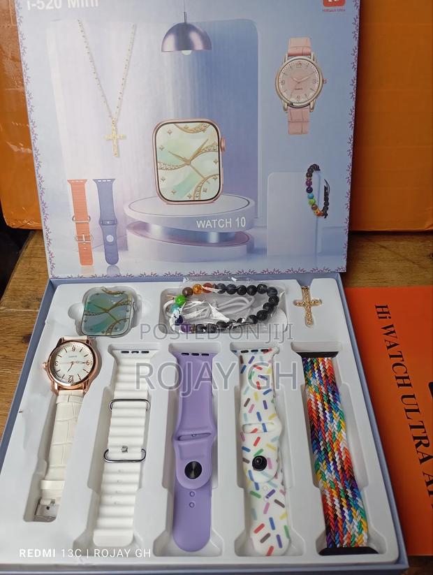 I-520 Mini Smart Watch, Quartz Watch, Bracelet, Chain- White photo 6