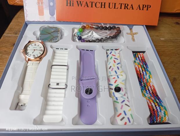 I-520 Mini Smart Watch, Quartz Watch, Bracelet, Chain- White photo 3