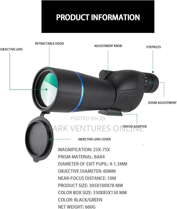 25-75x Zoom Out Monocular Telescope photo 2