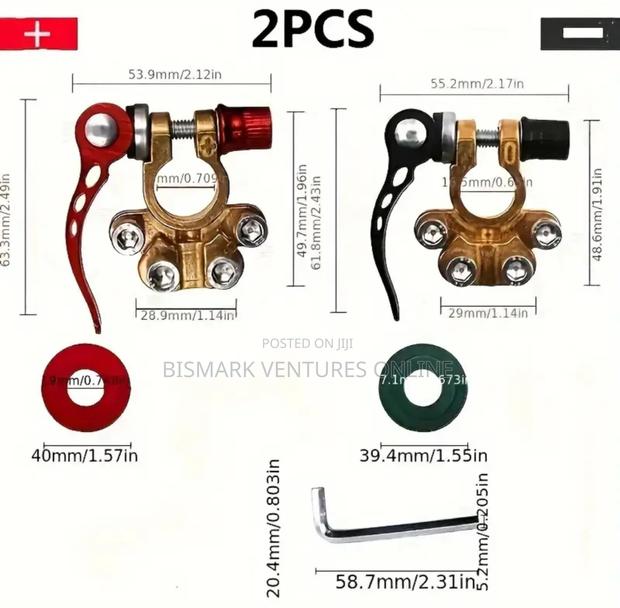 Car Battery Terminal Clamp Connectors photo 10