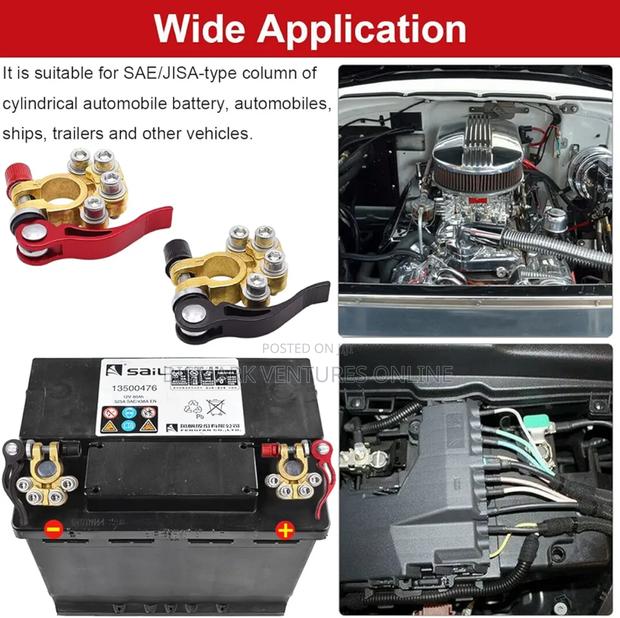 Car Battery Terminal Clamp Connectors photo 11