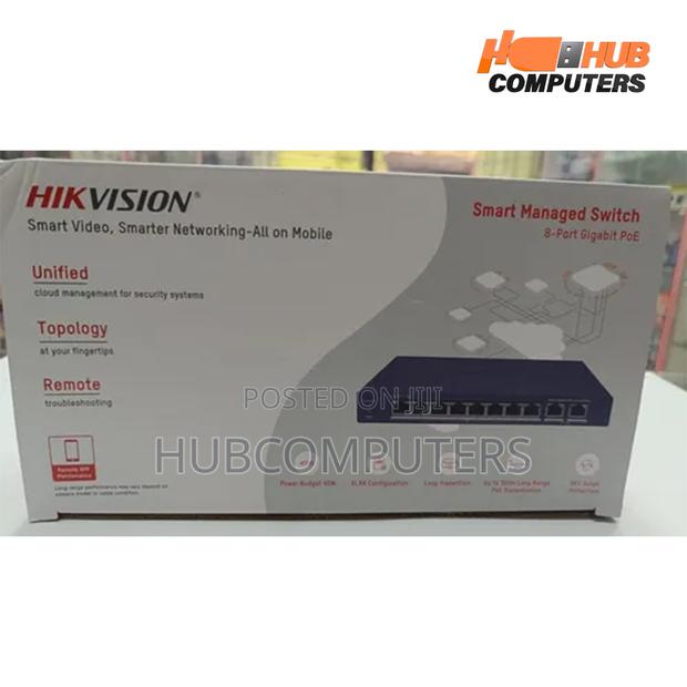 Hikvision (Ds-3e1510p-El) Poe Gigabit 8 Ports Manged Switch · Photo 3