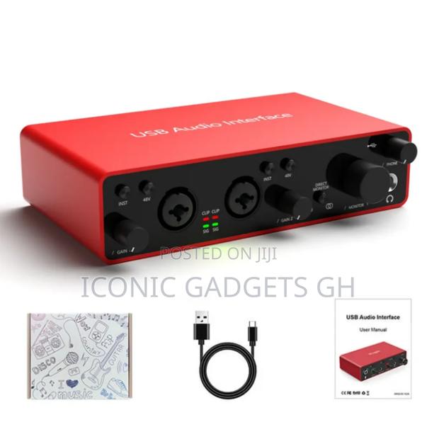 Brand New in Box Plug and Play Professional Studiosound Card