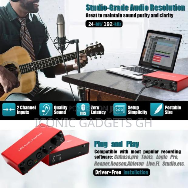 Brand New in Box Plug and Play Professional Studiosound Card photo 3