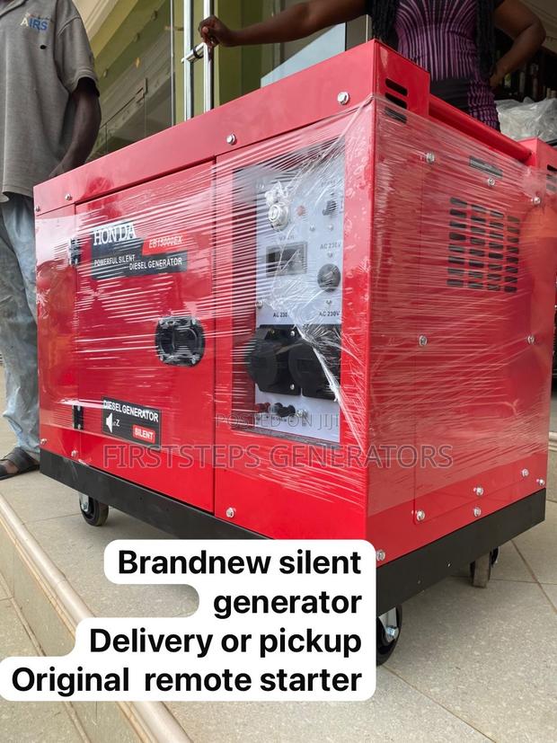 Remote Control Silent Diesel Generator 15kva Plant Generator