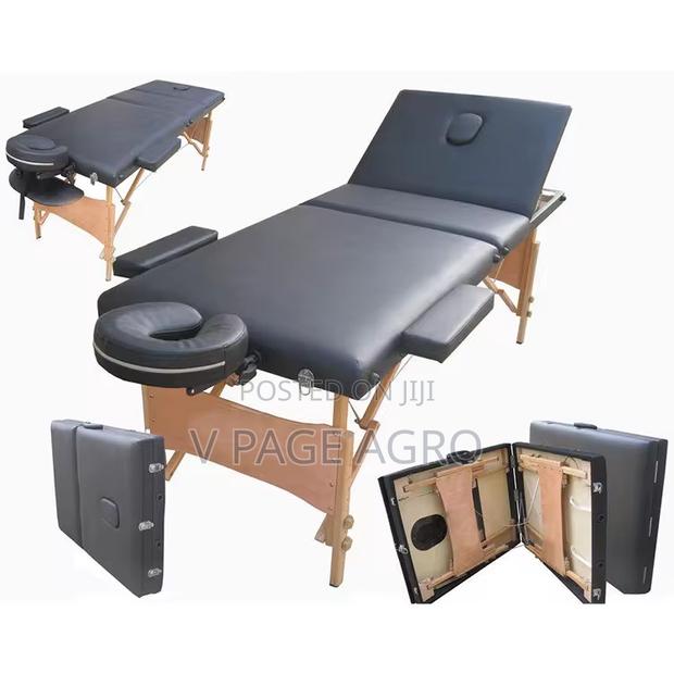 Foldable Wooden Beauty Spa Massage Bed photo 2
