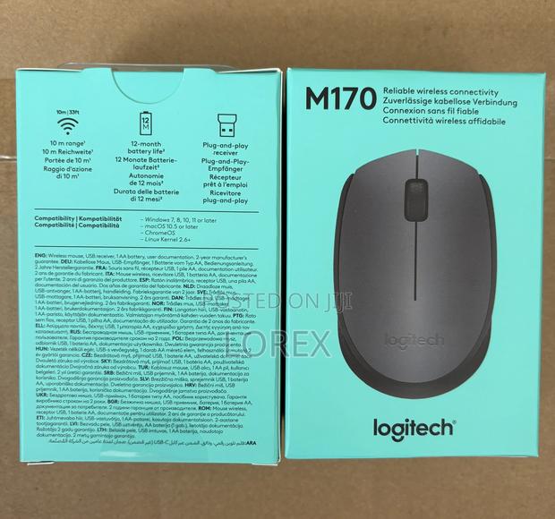 Logitech Wireless Mouse 2.4 GHZ M170 With Battery (Original) photo 2