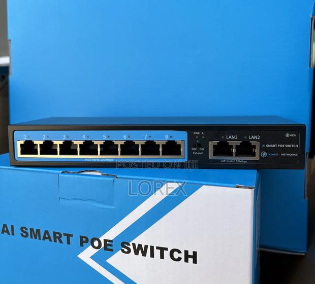 Ak 8ports Poe Switch With 2uplinks · Photo 4