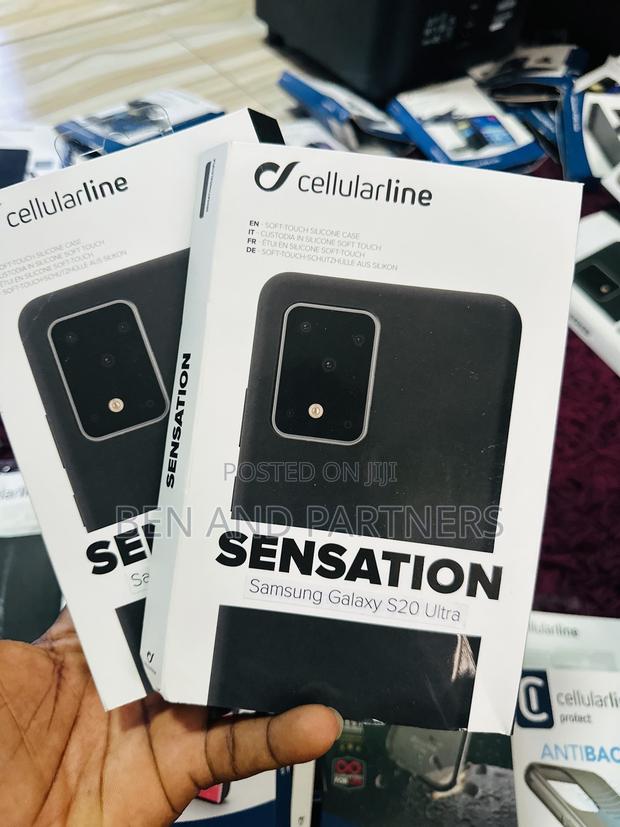 Original Silicone Cover For Samsung Galaxy S20 Ultra · Photo 4
