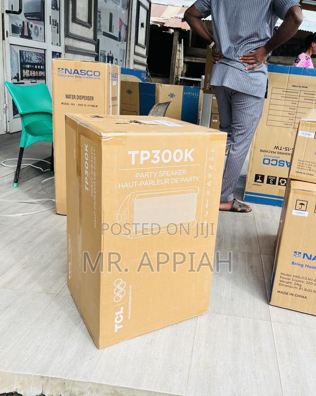 Newly in Stock TCL Tp 340 Watts Portable Speaker. · Photo 2