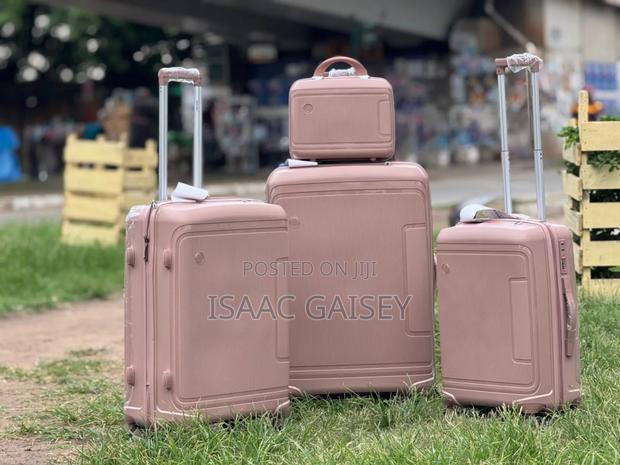 4set Double Zipper Anticrake Luggages With Cosmetic Bags · Photo 2