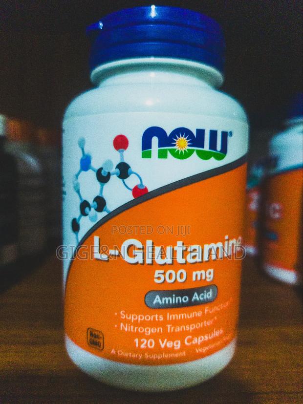 Now L-Glutamine 500mg/120 Veg Caps Gi Tract(2029 Expiry) · Photo 3