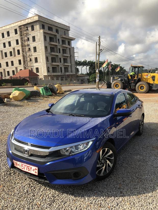 Honda Civic 2017 Blue · Photo 1