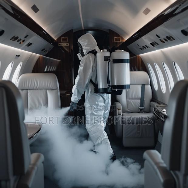 Airlines Fumigation and Disinfection Service With Cleantex · Photo 4