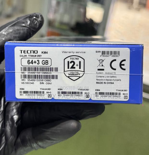 New Tecno Pop 10 64 GB Gray photo 6