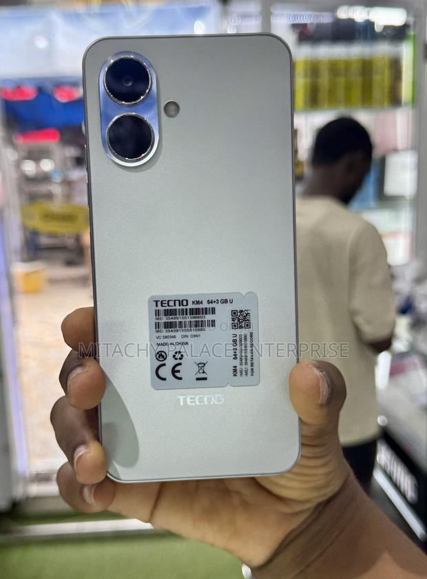 New Tecno Pop 10 64 GB Gray photo 7