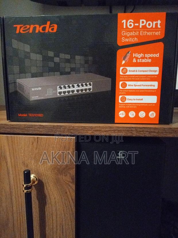 Tenda 16-Port Gigabit Ethernet Switch · Photo 4