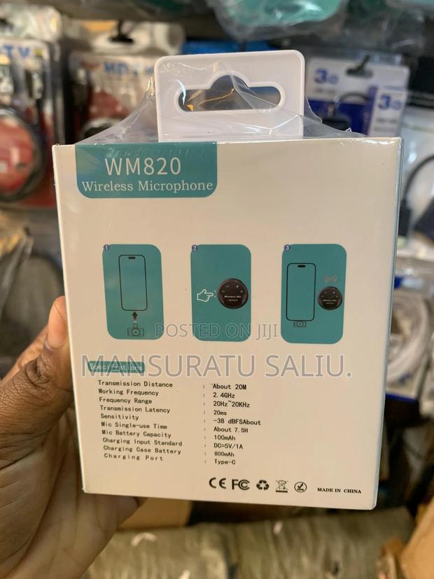 Wm820 Type C and iPhone Wireless Microphone photo 3