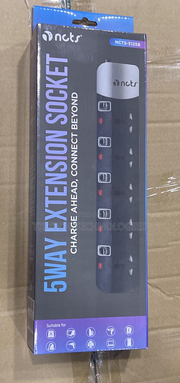 Extension Board Socket 5way With Surge Protector NCTS Origin · Photo 4