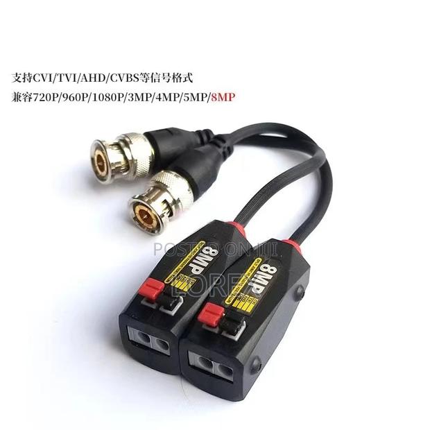 Video Balun 8mp/ Ahd/Cvi/Tvi Passive Twisted Pairs · Photo 4