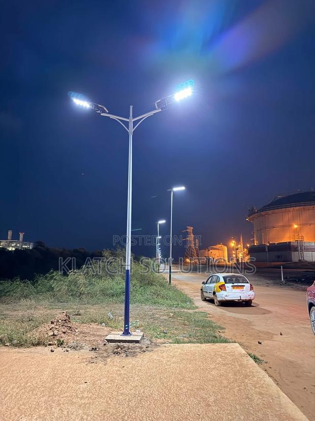 40w All in 1 Solar Streetlight With 6m Pole photo 2