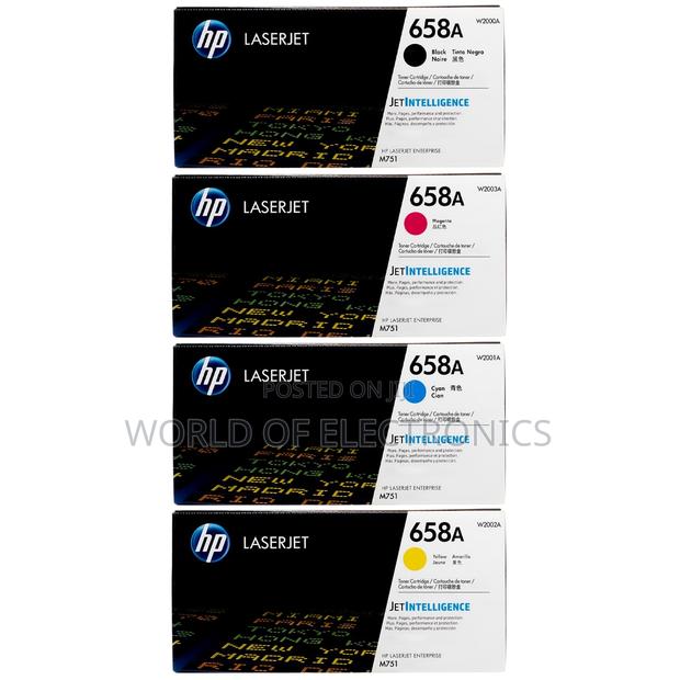 Hp Original 658a Cyan, Magenta, Yellow Toner Cartridge · Photo 2