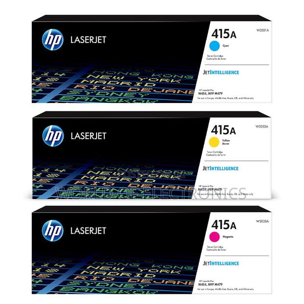 Hp Toner Original (415a) Cyan Yellow Magenta · Photo 2