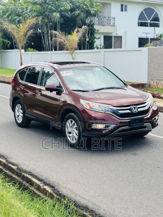Honda CR-V EX-L 4dr SUV AWD (2.4L 4cyl CVT) 2015 Brown photo 3