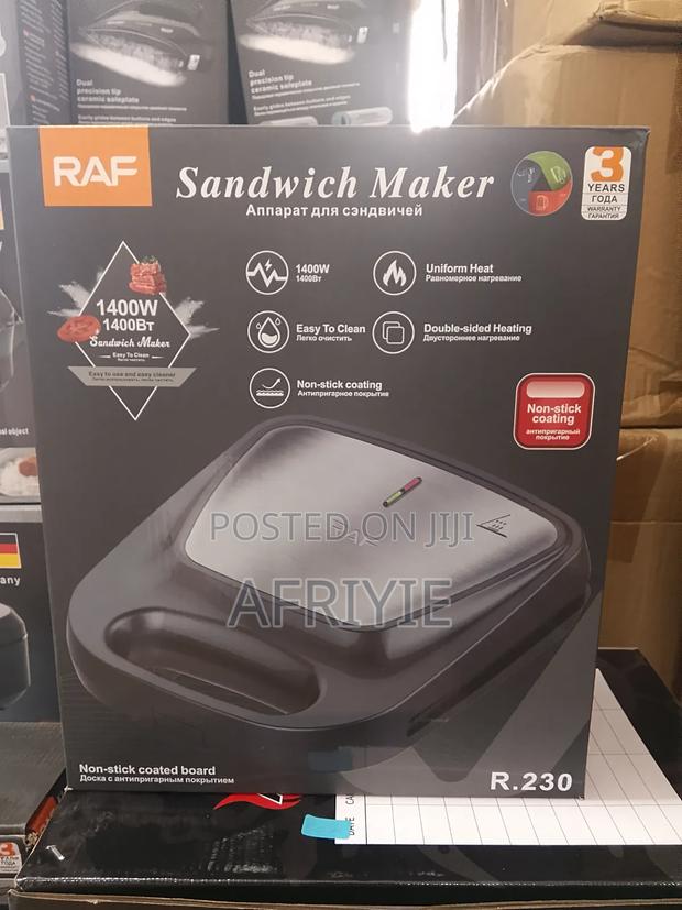 Raf 8 Slice Non Stick Bread Toaster