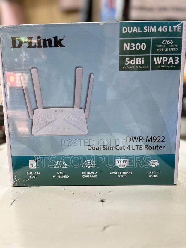D-Link Dual Sim Cat 4 Lte Router · Photo 1