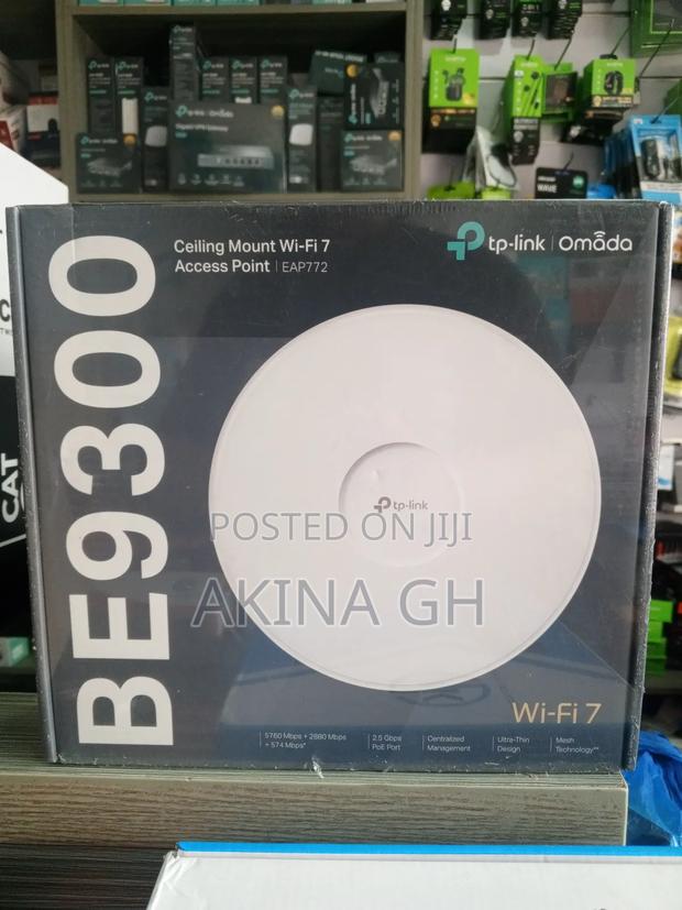 Tp-Link Access Point Omada Eap772 Be9300 Wi-Fi 7 Tri Band · Photo 3