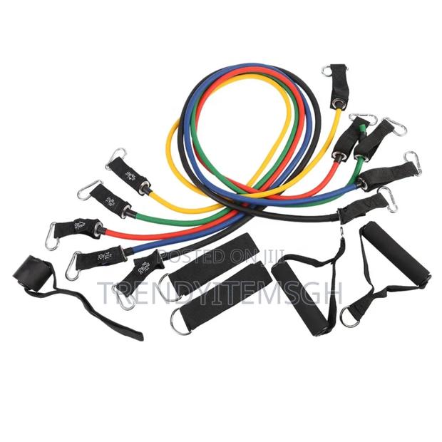 Resistance Band Set Elastic Workout Fitness Tube · Photo 4