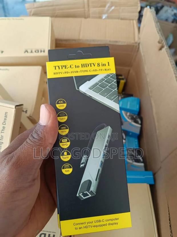 Usb Type C to Hdmi 8 in 1 Adapter photo 2