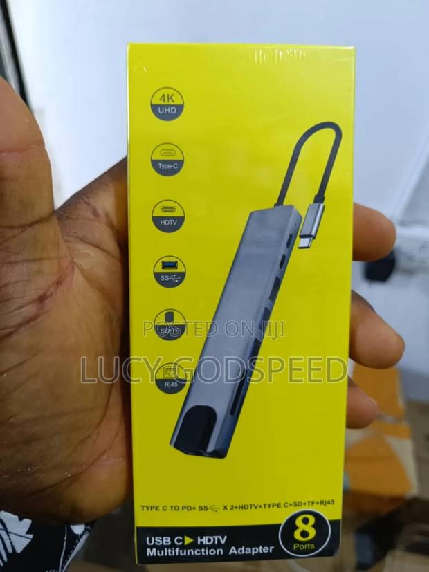 Usb Type C to Hdmi 8 in 1 Adapter photo 3