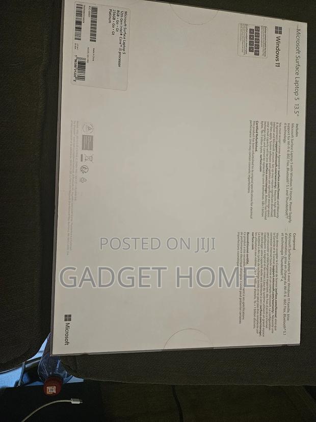 New Laptop Microsoft Surface Laptop 5 8GB Intel Core I5 SSD 256GB photo 5
