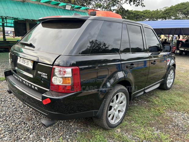 Land Rover Range Rover Sport HSE 4x4 (4.4L 8cyl 6A) 2007 Black photo 5