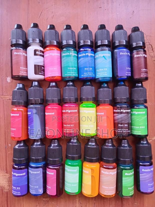 24 Pieces Set Color Uv Pigment For Epoxy Resin Arts Crafts · Photo 4