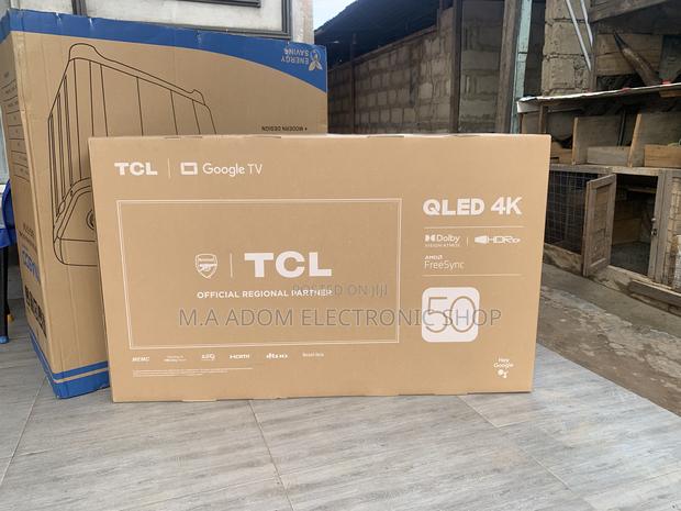Netflix Youtube TCL 50” Qled Slim Google Led Tv · Photo 4