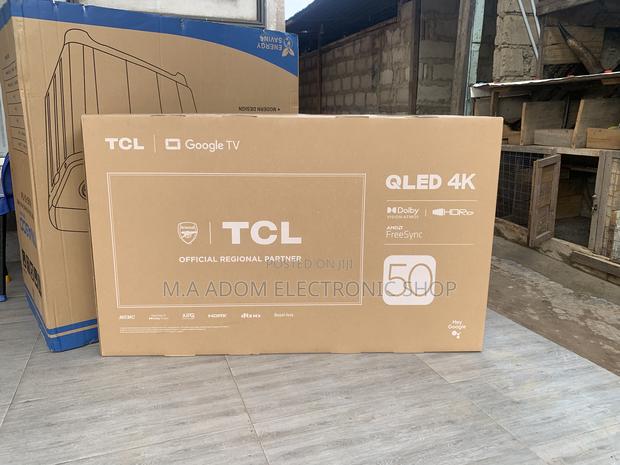 Netflix Youtube TCL 50” Qled Slim Google Led Tv · Photo 3