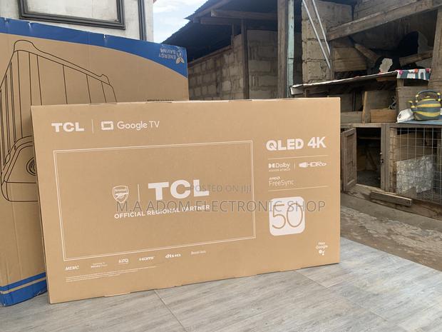TCL 50” Qled Google Tv With Voices Control Remote · Photo 3