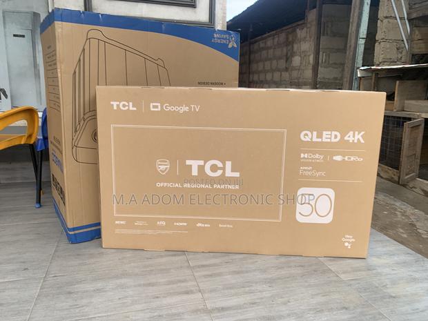 TCL 50” Qled Google Tv With Voices Control Remote · Photo 4